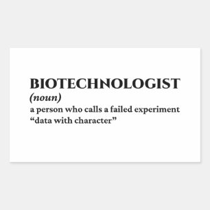 Genomics Researcher – Funny Definition Sticker