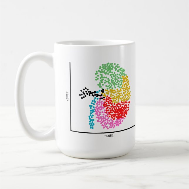 Genomics Single Cell Kidney Coffee Mug (Left)