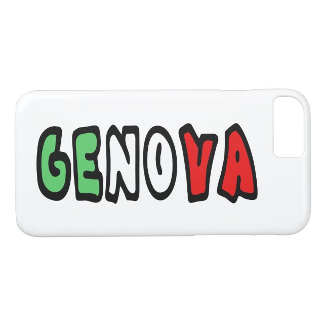 Genova Case-Mate iPhone Case (Back (Horizontal))
