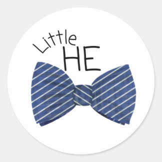 Genre Révéler Petit Il Garçon Bleu Sticker