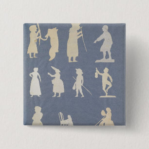 Genre Scene 2 Inch Square Button