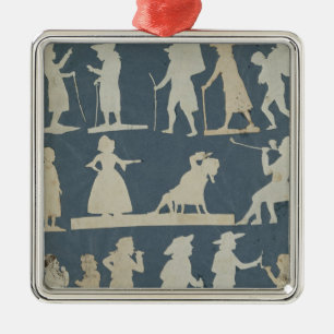 Genre Scene Metal Ornament