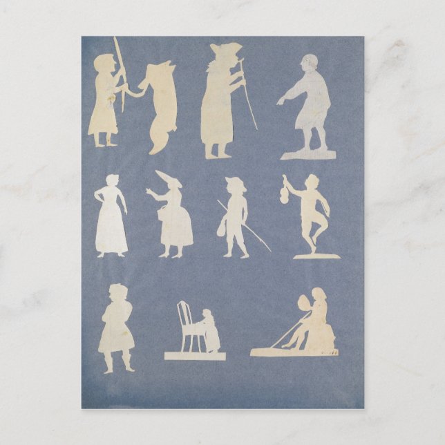 Genre Scene Postcard (Front)