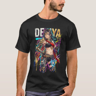 Genshin Impact Dehya Vaporwave Aesthetic T-Shirt