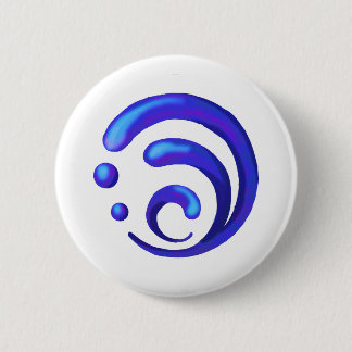 Genshin Impact - Hydro 2 Inch Round Button