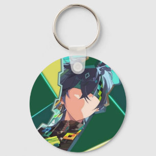 Genshin impact key keychain
