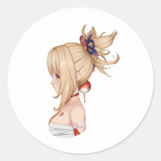 Genshin Impact: Yoimiya Sticker (fanart)