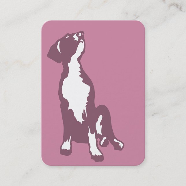 Gentel Great Dane Business Card (Front)