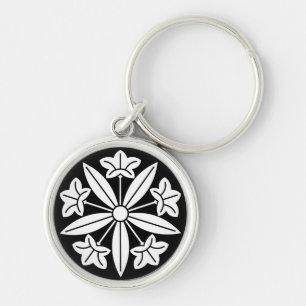 Gentian wheel keychain
