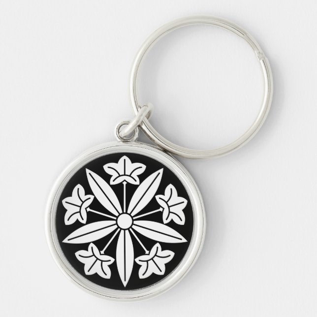 Gentian wheel keychain (Front)