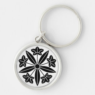 Gentian wheel keychain