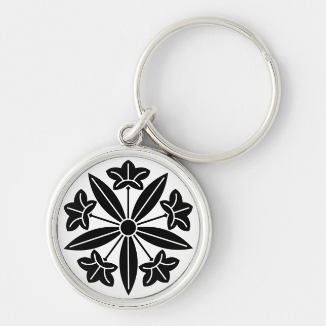 Gentian wheel keychain (Front)