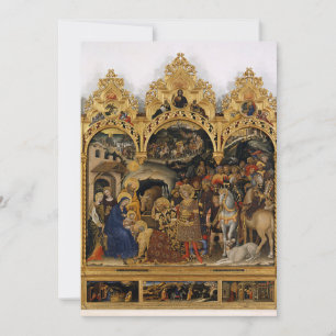 Gentile da Fabriano - Adoration of the Magi Invitation