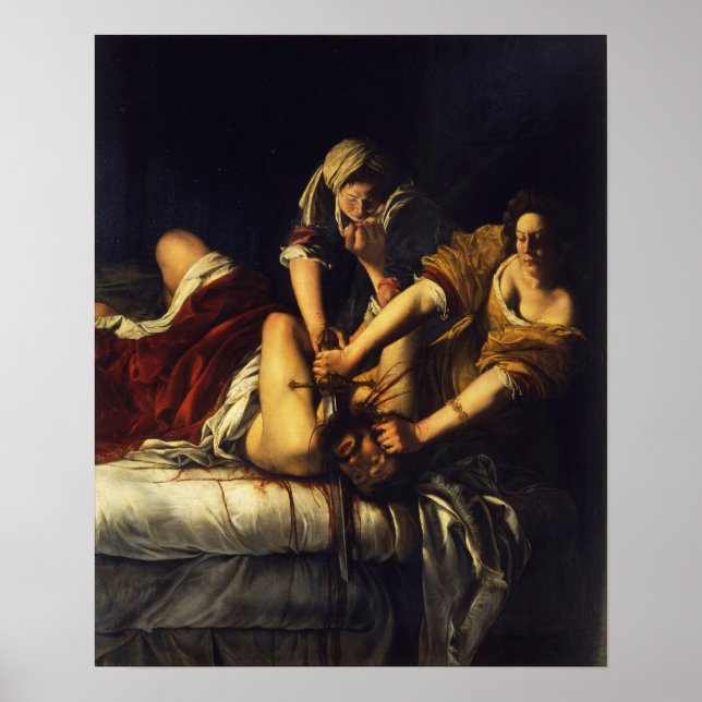 Gentileschi - Giuditta Decapita Oloferne Poster (Front)