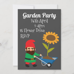 Gentillesjardin gnome Jardin fonction Invitation
