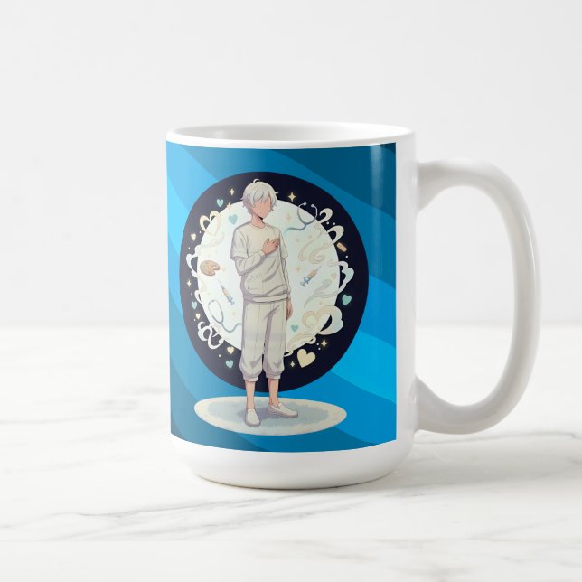 Gentle Anime Doctor Art Coffee Mug (Right)