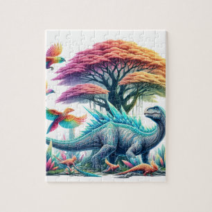 gentle brontosaurus  jigsaw puzzle