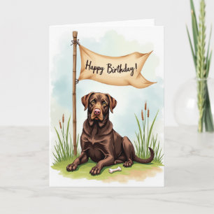 Gentle Canine Birthday Card