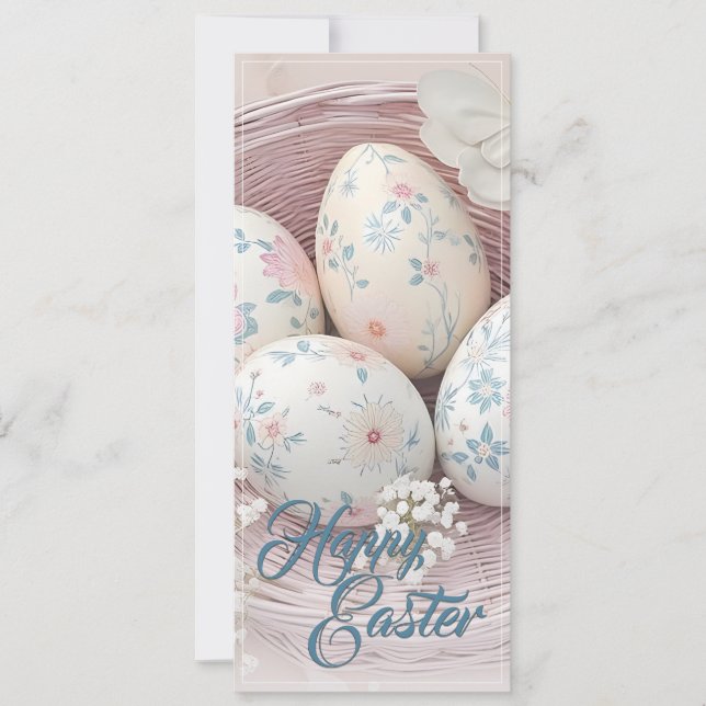 Gentle Easter Joy with Floral Motif (Front)