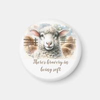 Gentle Ewe: Soft Wool Sheep