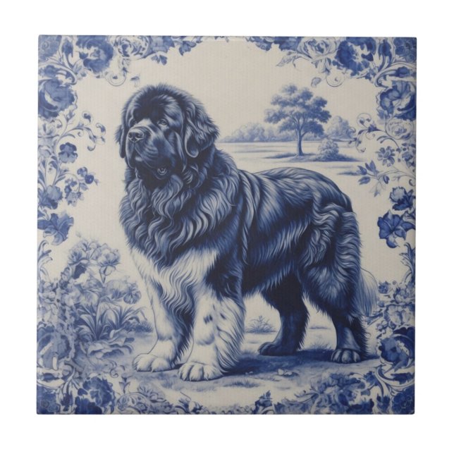 Gentle Giant in Delft Blue Tile (Front)
