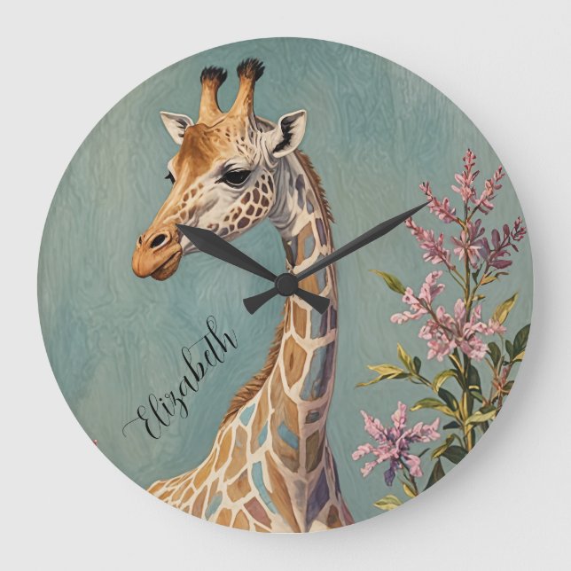 Gentle Giant Personalized  Large Clock (Front)