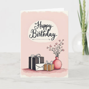 Gentle Glow Birthday Card