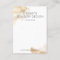 Gentle Gold Bronze Ink On White Earring Display