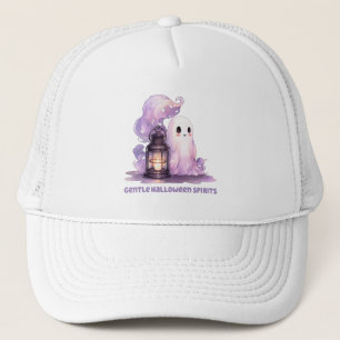 Gentle Halloween Spirits - Pastel Ghost Trucker Hat