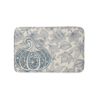 Gentle Harvest Pumpkin- Faded IvoryPlease Bath Mat