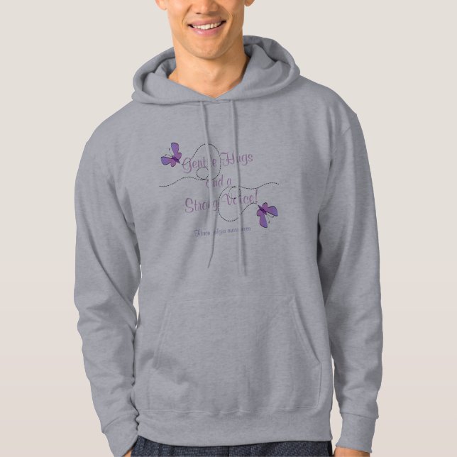 Gentle Hugs Hoodie (Front)
