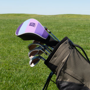 Gentle Lavender Dreams Colour Palette Monogram Golf Head Cover