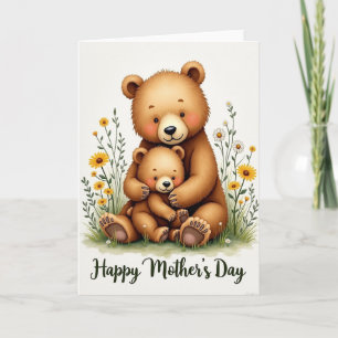 Gentle Mothers Love Bears Card
