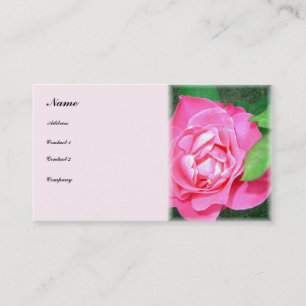 Gentle Rose - carte de visite