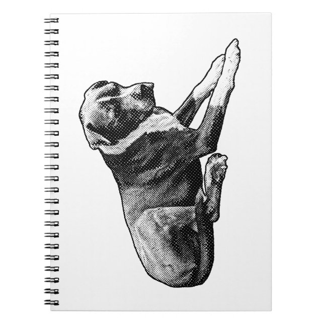 Gentle Sketch, Dot Flow Notebook (Front)