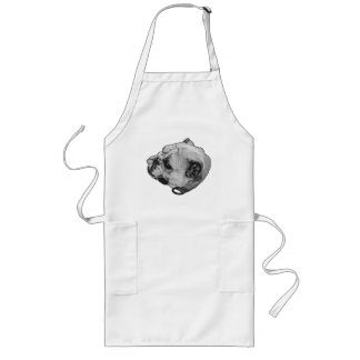 Gentle Solid Character Long Apron