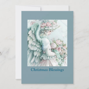 Gentle Spirit - Carte d'ange de Noël Vintage