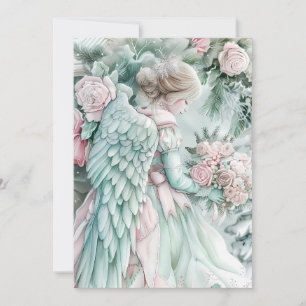 Gentle Spirit – Vintage Christmas Angel Card