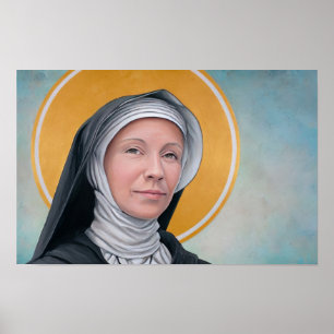 Gentle Strength in Faith: Saint Emily de Vialar Poster