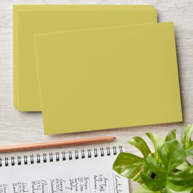 Gentle Warm Yellow Envelopes (Stacked)