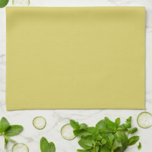 Gentle Warm Yellow Kitchen Towel