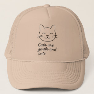 Gentle Whiskers Trucker Hat