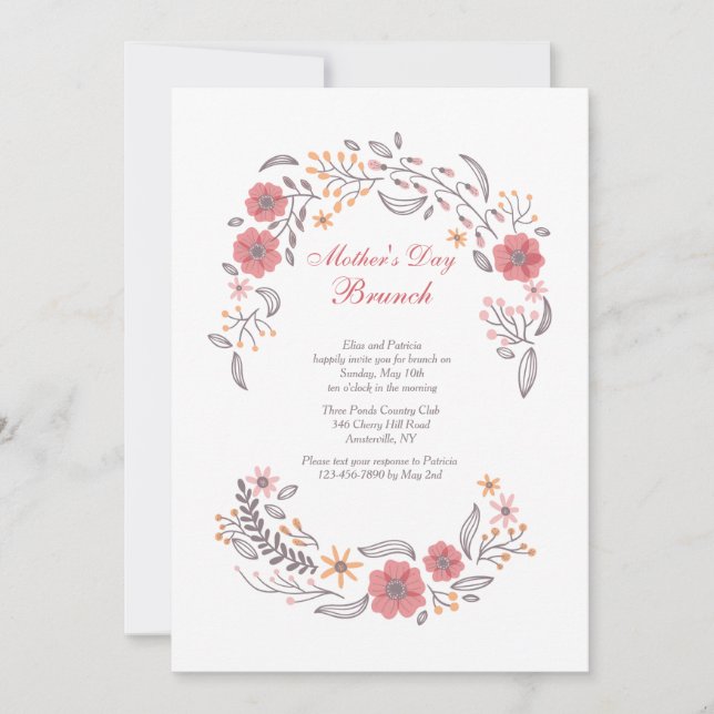 Gentle Whisper Invitation (Devant)