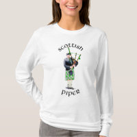 Gentleman Bagpiper in Green Kilt