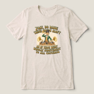 Gentleman DJ ‘Hand in the air’ Steampunk Party Tri-Blend Shirt