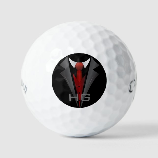 Gentleman Golfer Golf Balls (Front)