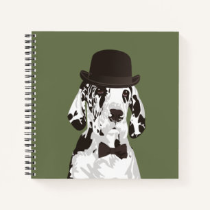 Gentleman Great Dane Dog for Dog Lovers Notebook