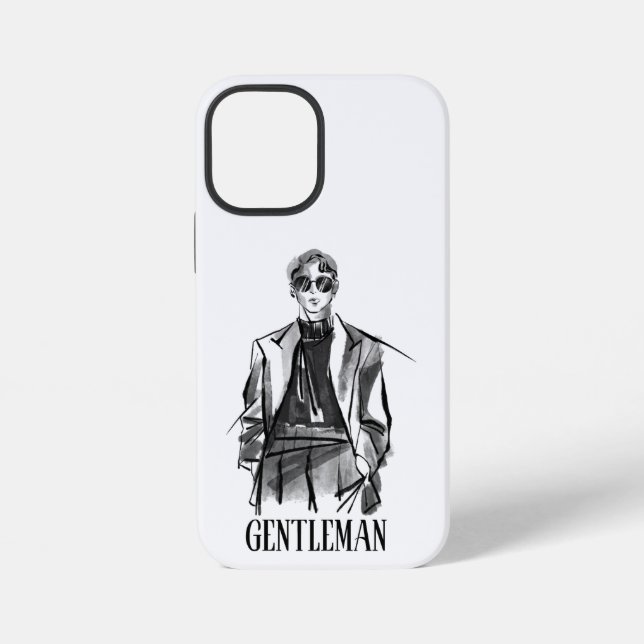 Gentleman  iPhone case (Back)