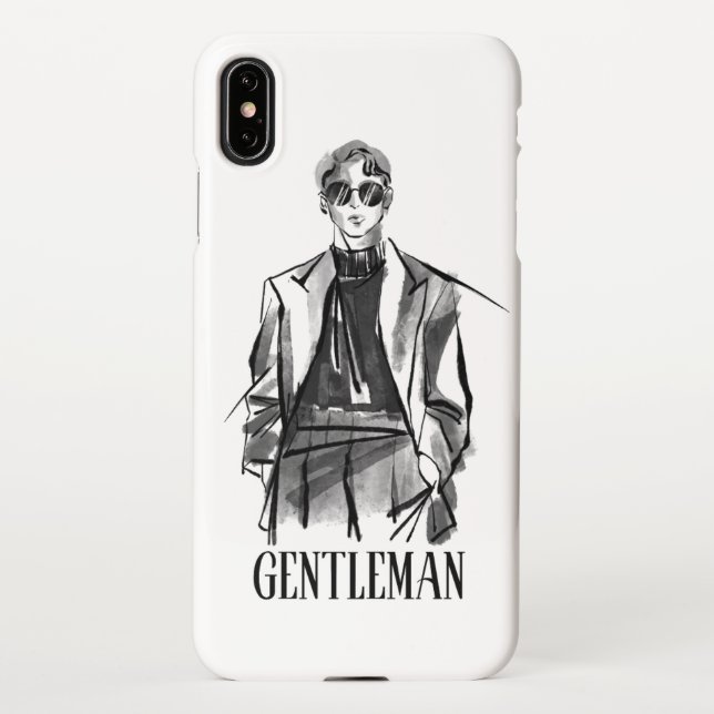 Gentleman  iPhone case (Back)