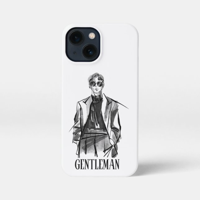 Gentleman  iPhone case (Back)